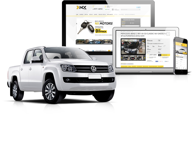 Aplicações Web NX Motors